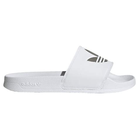 adidas adiletten weiß silber|adidas adilette badelatschen.